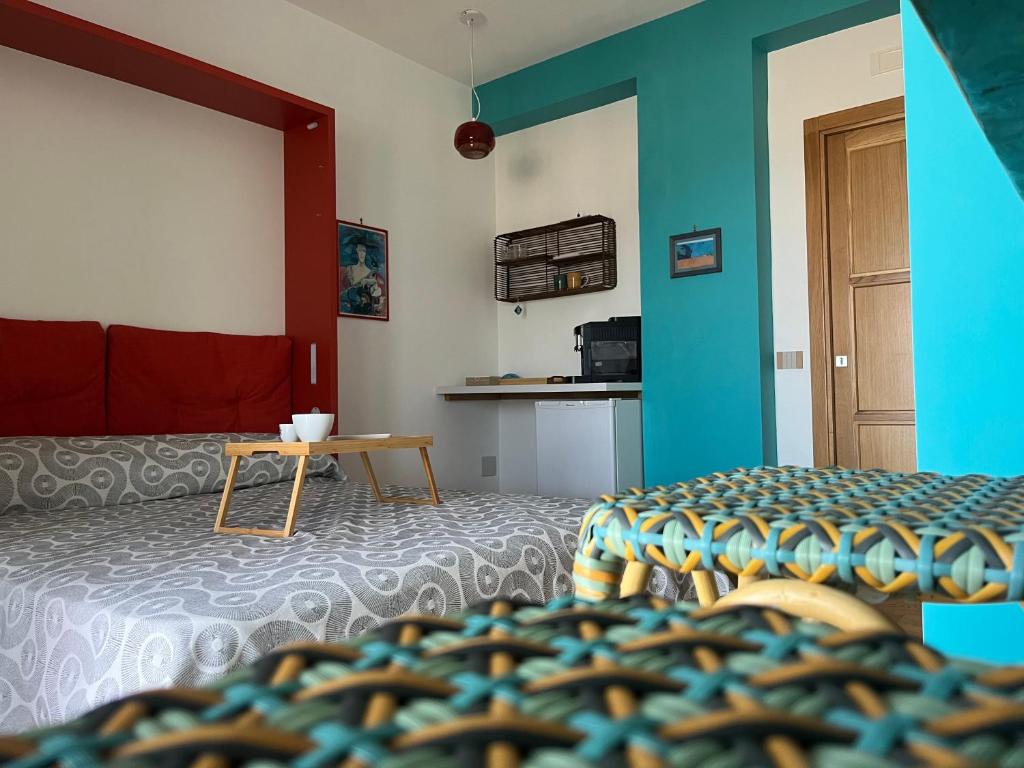 Kuchyň nebo kuchyňský kout v ubytování B&B Giada