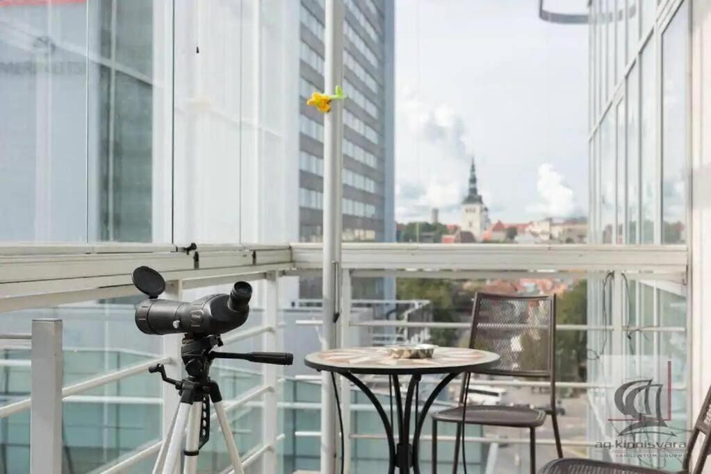 Μπαλκόνι ή βεράντα στο Cozy 3-room Penthouse in the very Heart of Tallinn