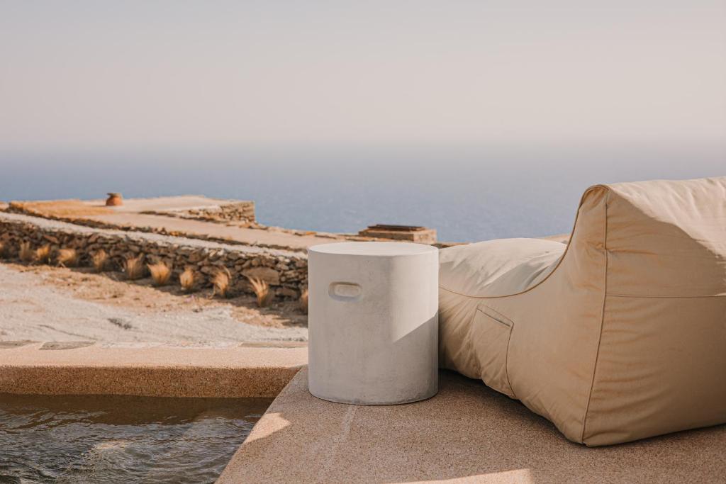 Posezení v ubytování Venue Villas - Folegandros