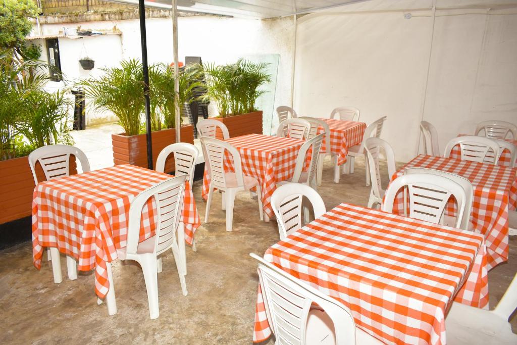 Restaurace v ubytování Hotel Flamante Bulevar