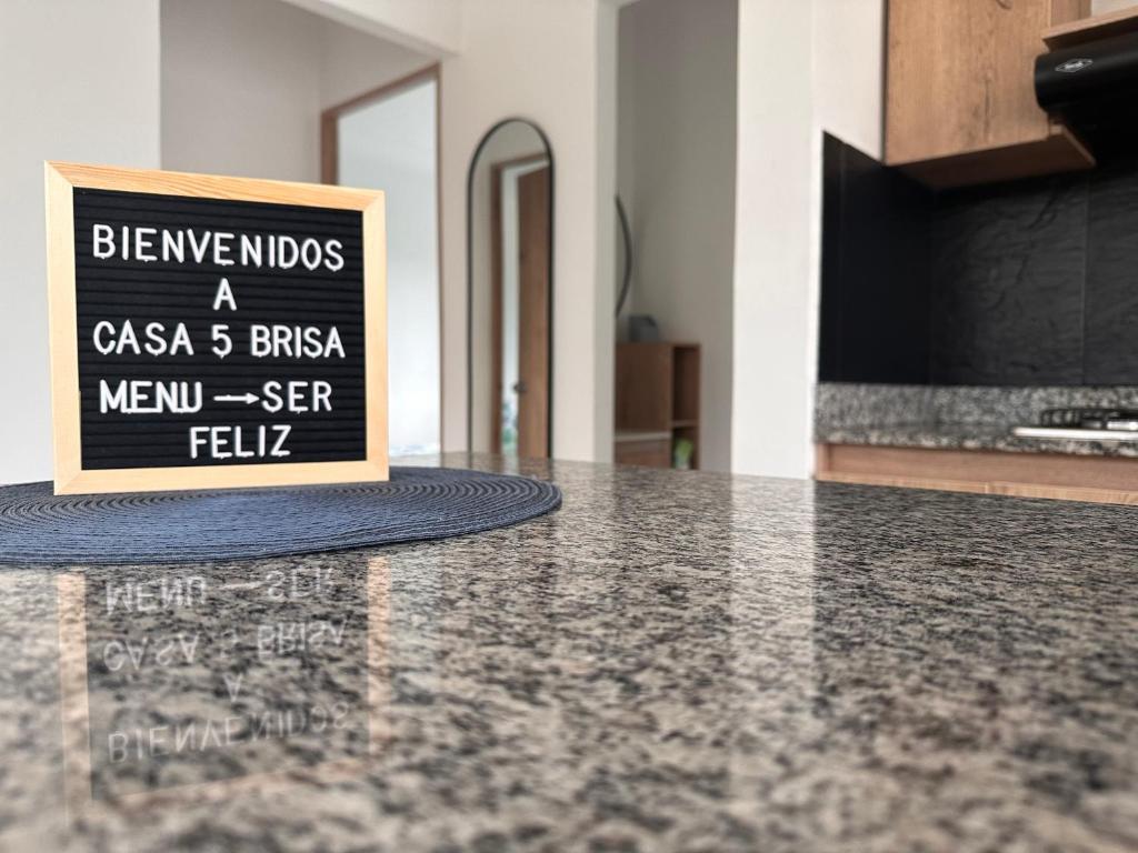Kuchyň nebo kuchyňský kout v ubytování Casa 5 Brisa Piso 2- Palmar De Los Vientos