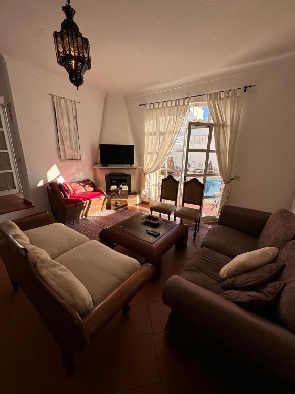 Posezení v ubytování Villa 46 Hostel