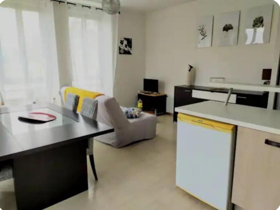 Kuchyň nebo kuchyňský kout v ubytování Spacieux appartement calme