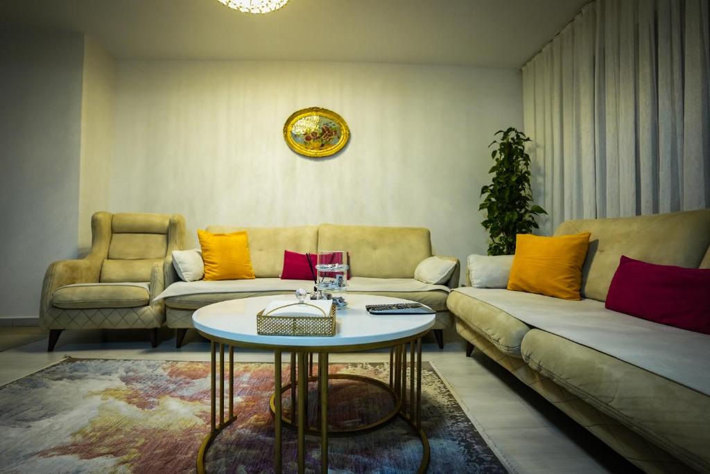 Posezení v ubytování Prishtina Guests