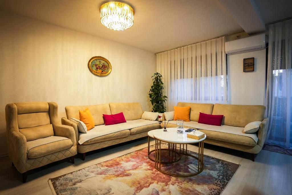 Posezení v ubytování Prishtina Guests