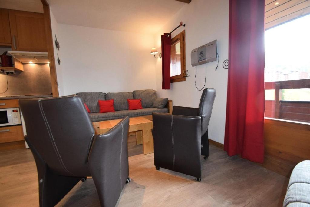 Część wypoczynkowa w obiekcie Résidence Le Cervin - 3 Pièces 6 pers Duplex - WIFI- LE CERVIN - PLAGNE SOLEIL MAE-8924