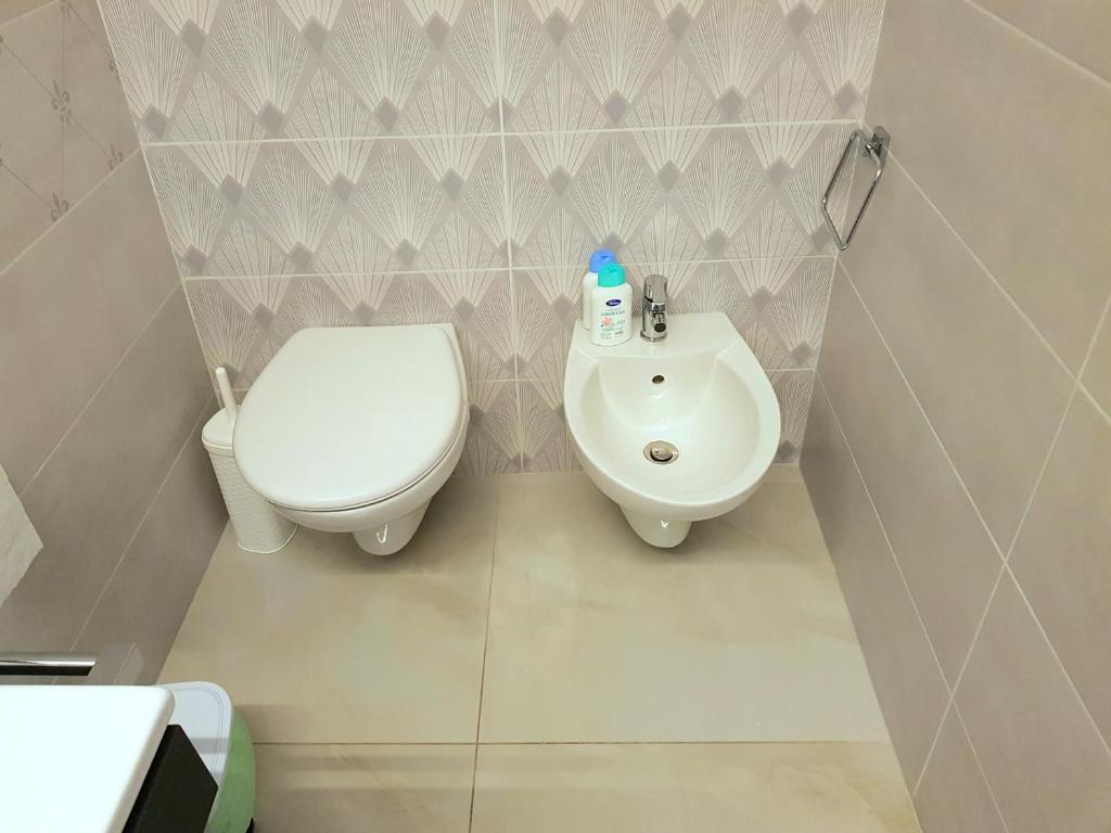 Koupelna v ubytování Nido nel Borgo