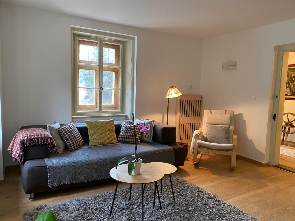 Haus La Punt, Savognin - Two-Bedroom Apartment
