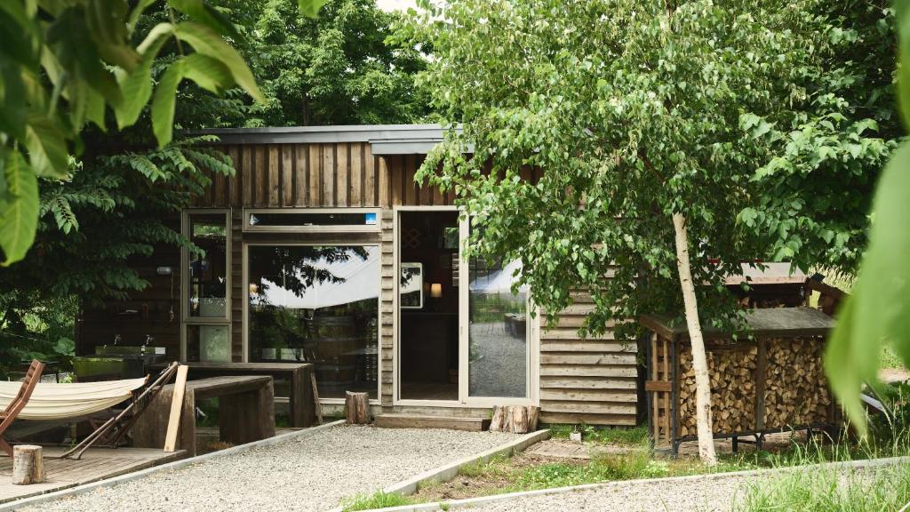 Zahrada ubytování Yoichi Vineyard Glamping