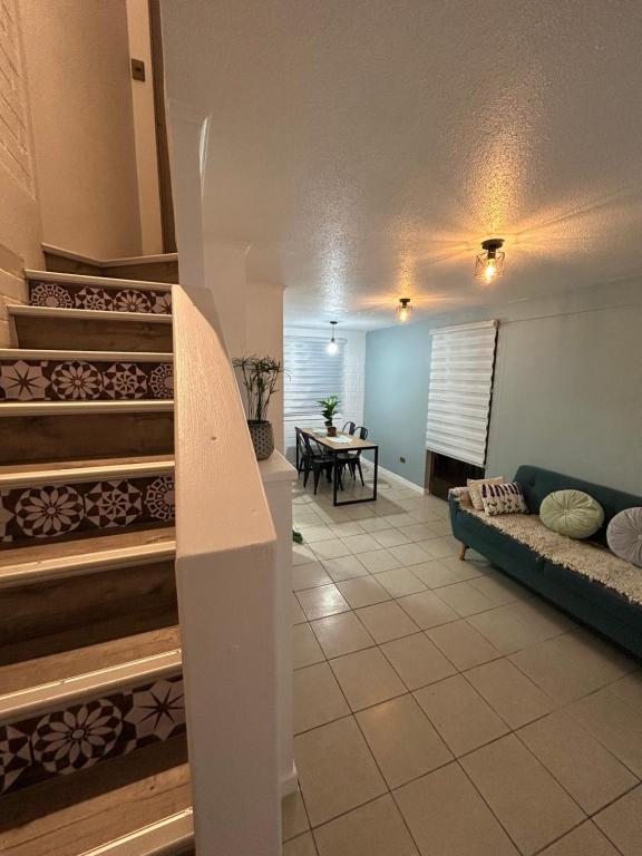 Posezení v ubytování Hotel Boutique Paqari casas completamente amobladas