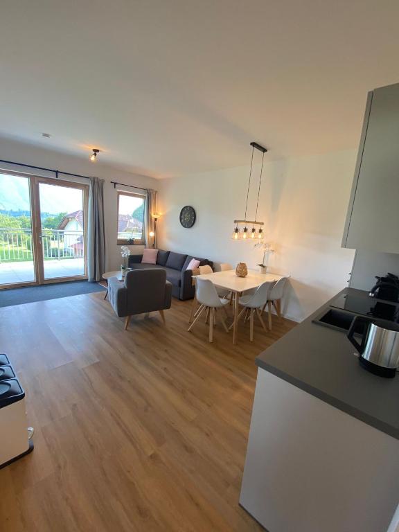 Posezení v ubytování Luxe appartement in Zuid Karinthië