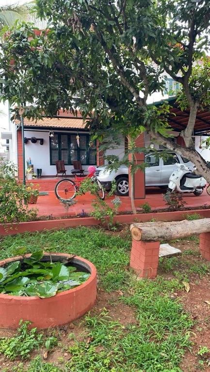 Zahrada ubytování Aastha homestay