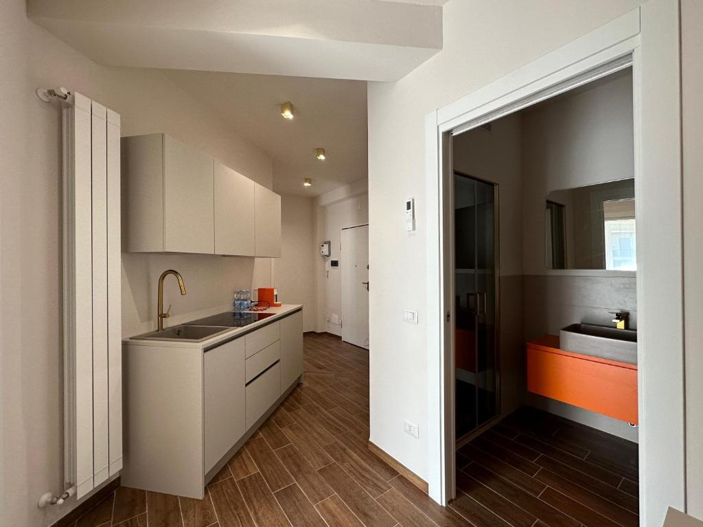 Kuchyň nebo kuchyňský kout v ubytování Maison Hermes