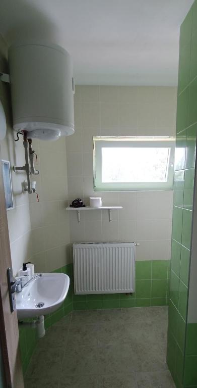 Koupelna v ubytování Ubytování U Tajčů