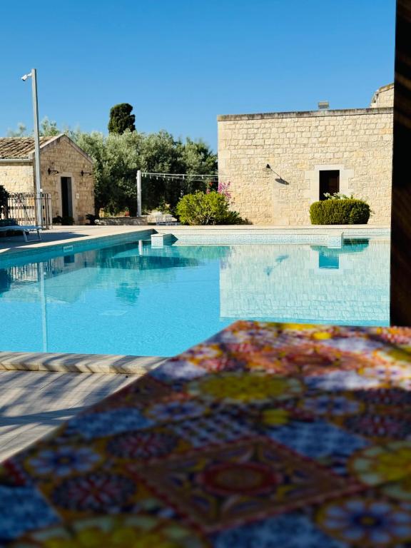 Bazén v ubytování Tre Balate Natura e Relax nebo v jeho okolí