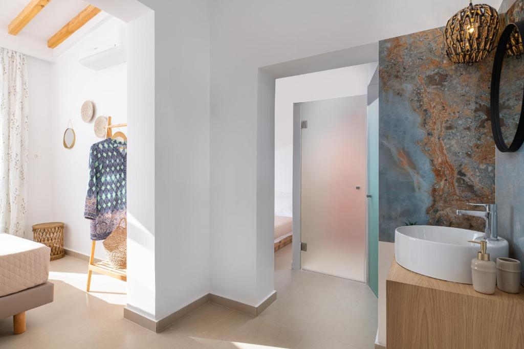 Koupelna v ubytování Amora Pool Villas