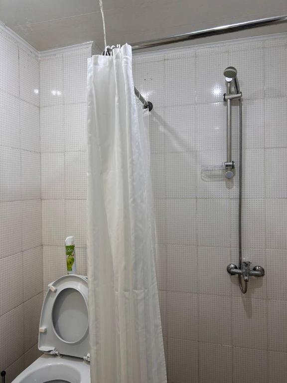 Koupelna v ubytování Nectar hotel