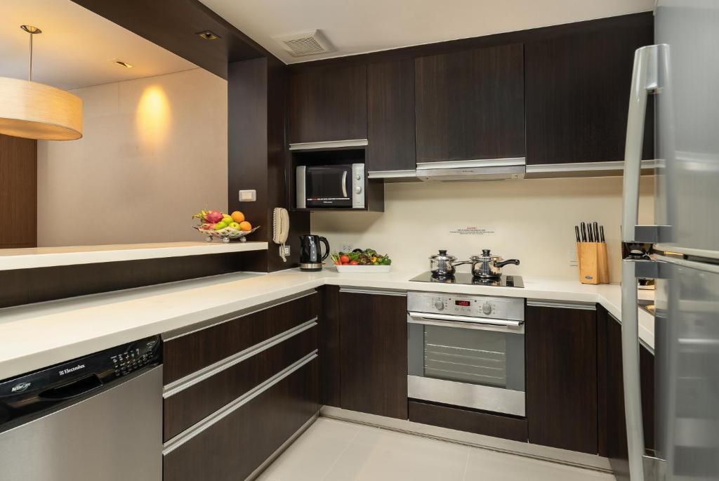 Sathorn Vista, Bangkok - Marriott Executive Apartments - Suite Ejecutiva King De Una Habitación Con City View