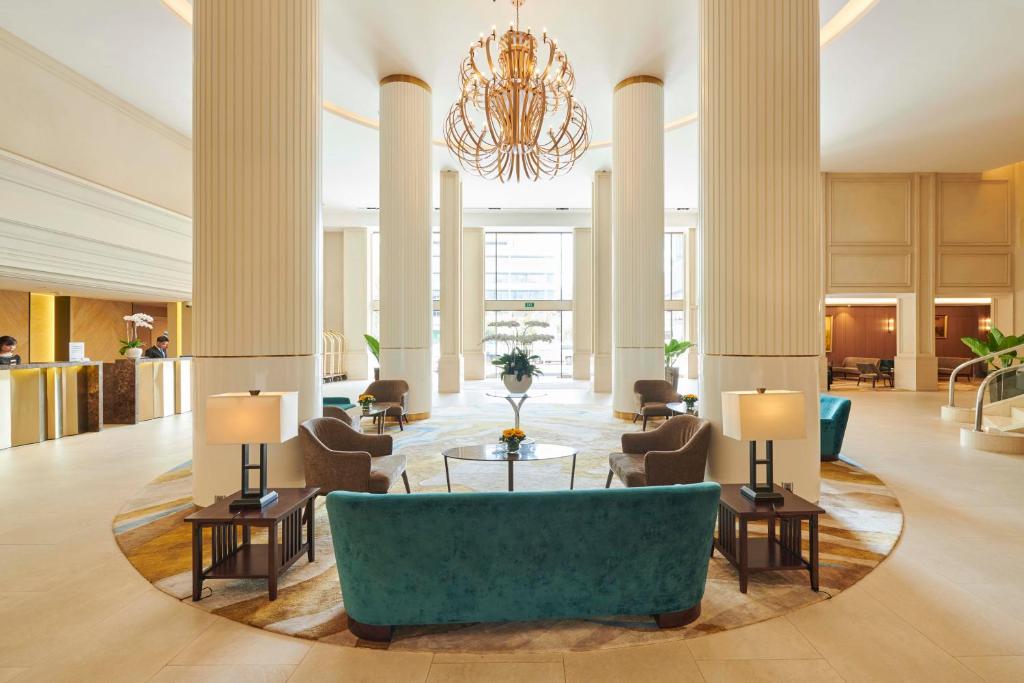 Posezení v ubytování Eastin Grand Hotel Saigon