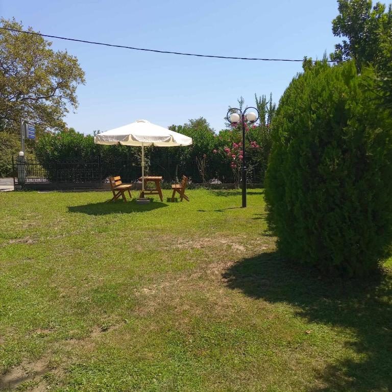Zahrada ubytování Fanis Apartments