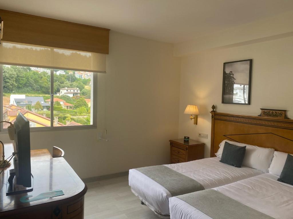 Posteľ alebo postele v izbe v ubytovaní Alda Cabanas Playa