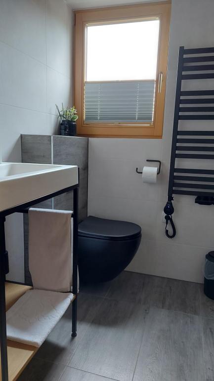 Koupelna v ubytování Eco Domki Podhalanka