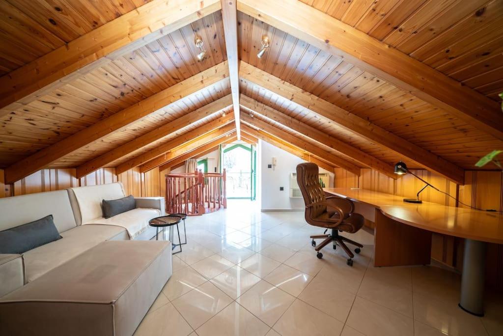 Posezení v ubytování Centrale Loft