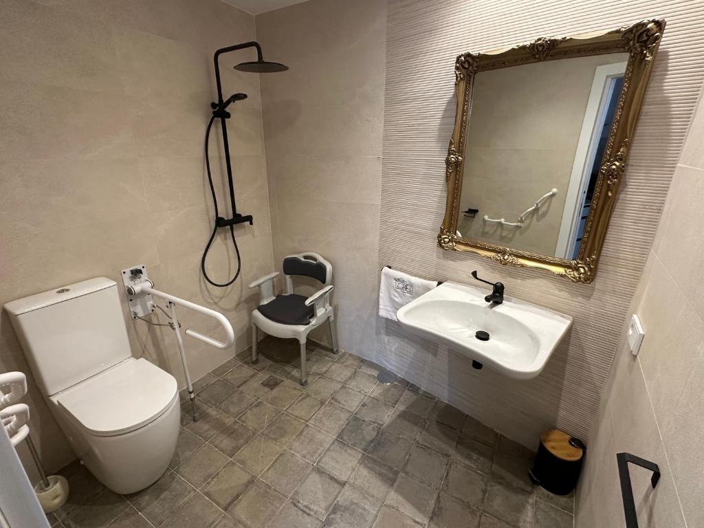 Koupelna v ubytování Loben Casona del Deva