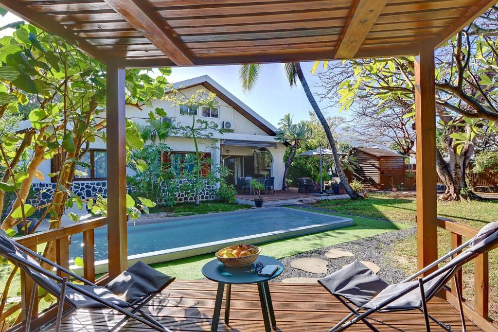 Zahrada ubytování Villa l'Almendro - La Saline les Bains