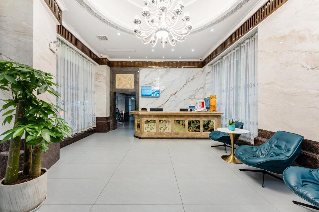 Posezení v ubytování 锦泰酒店--广州市十三行南方大厦国际电子城店