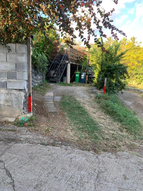 Zahrada ubytování Appartement Villèle