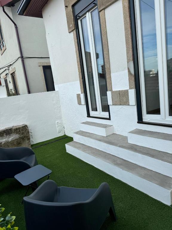 Um jardim em Francisca City House