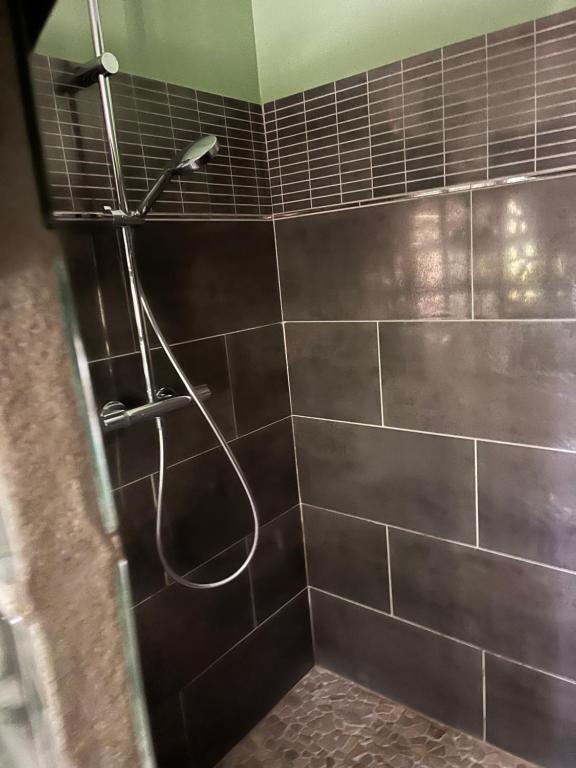Koupelna v ubytování Petite dépendance vue piscine