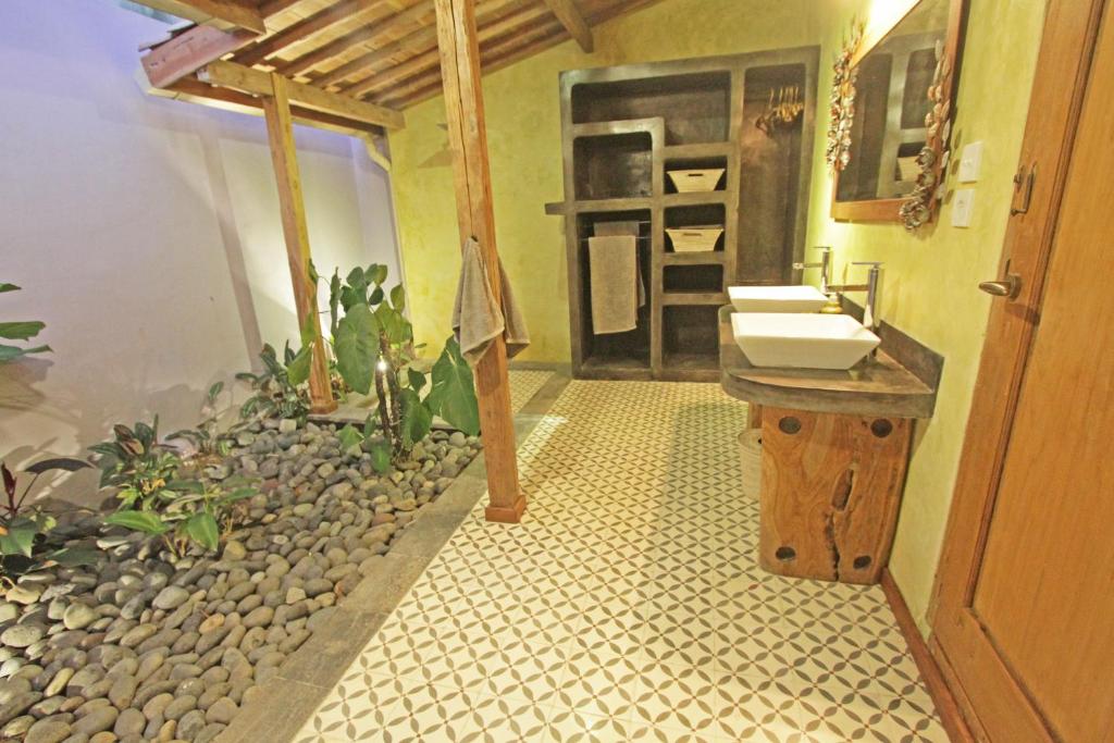 Kuchyň nebo kuchyňský kout v ubytování Guesthouse Mooz