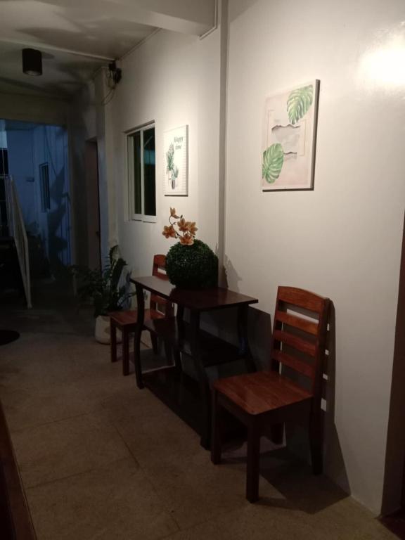 Posezení v ubytování JCV Rooms