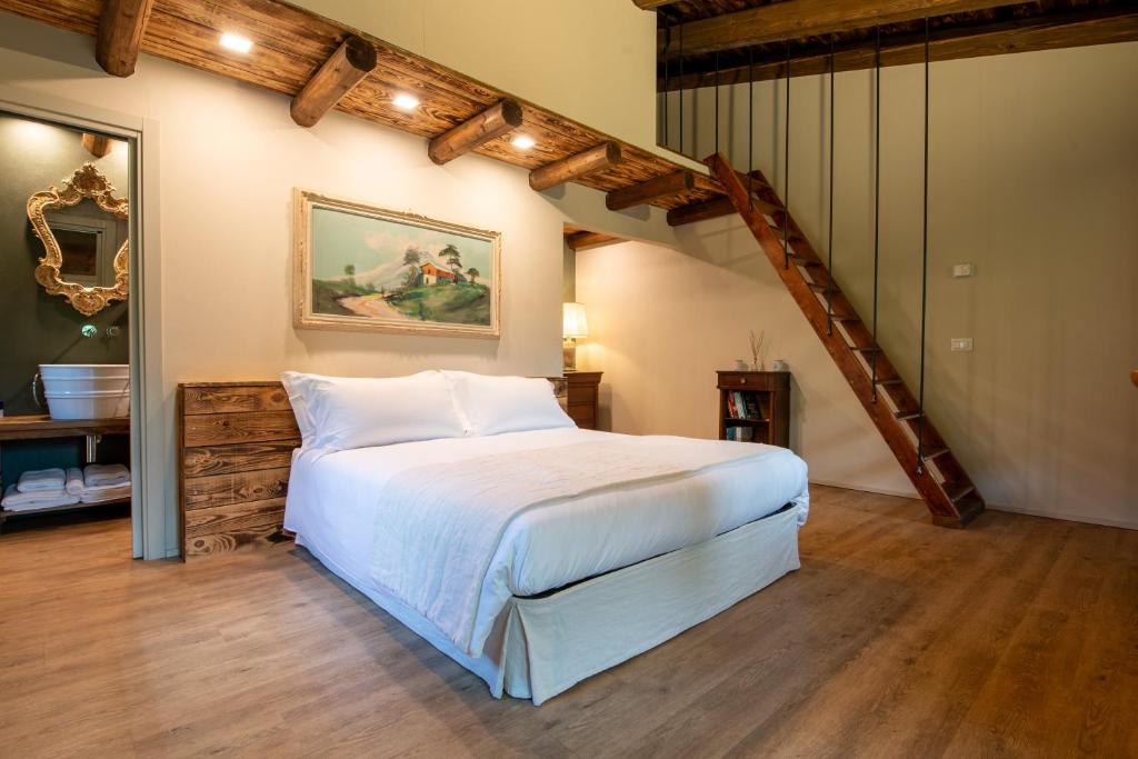 Country House La Bursch - Habitación King Con Vistas Al Jardín