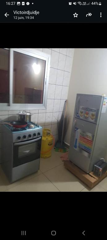 Dapur atau dapur kecil di Chez jo Deux