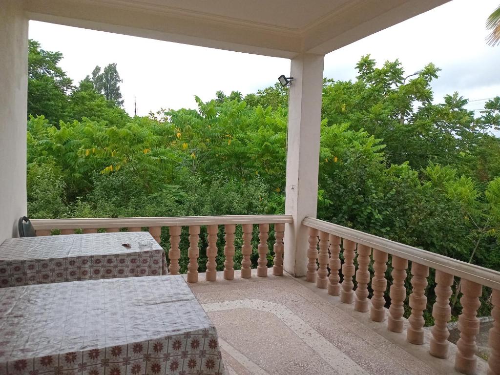 Balkón nebo terasa v ubytování Guest house Gio
