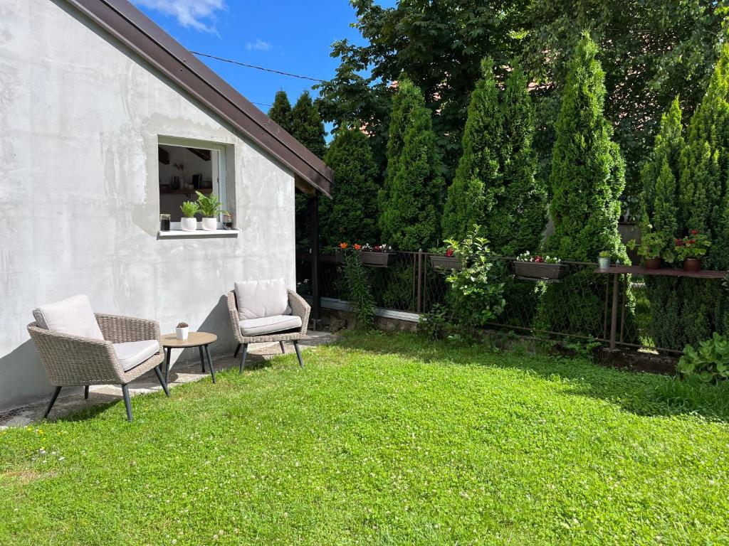 Zahrada ubytování Guest house TAK