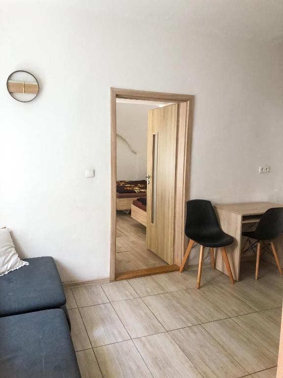 Posezení v ubytování M&C Apartmans