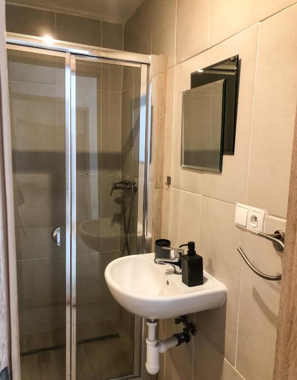 Koupelna v ubytování M&C Apartmans
