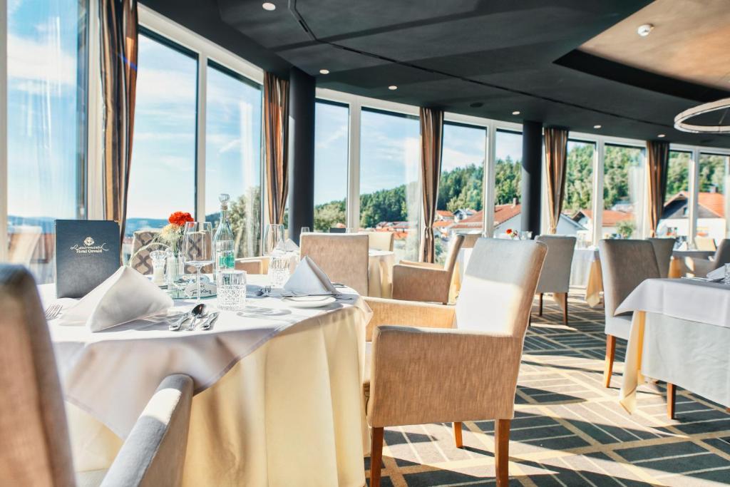 Restaurace v ubytování Wellnesshotel Oswald
