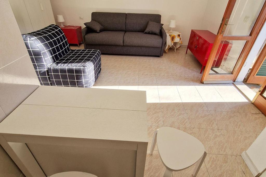A seating area at Villino Norsi