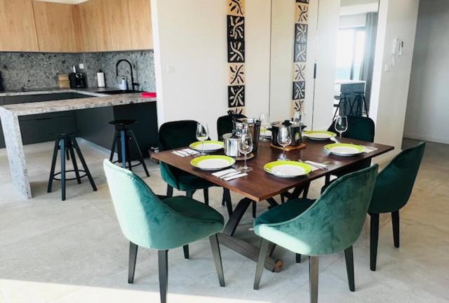 Kuchyň nebo kuchyňský kout v ubytování Miliša residence