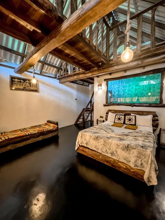 Postel nebo postele na pokoji v ubytování Dune Delight Villa