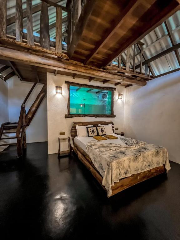 Postel nebo postele na pokoji v ubytování Dune Delight Villa
