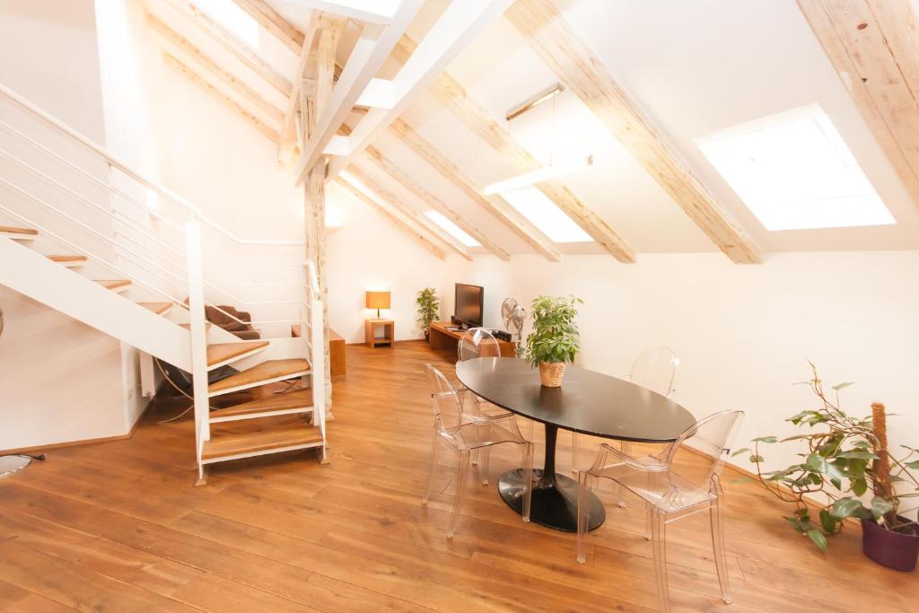 Půdorys ubytování Kozna Loft