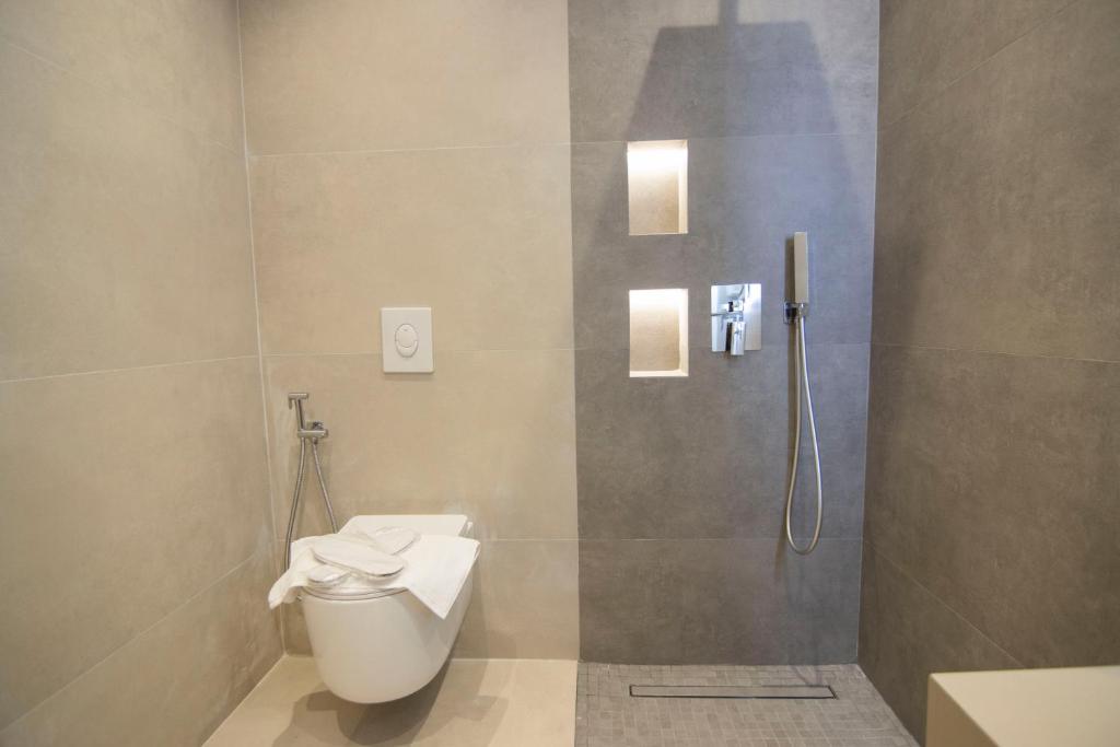 Koupelna v ubytování Mina Luxury Rooms