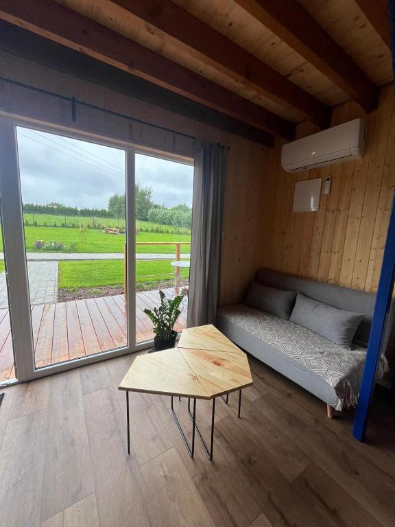 Balkón nebo terasa v ubytování Morska 2K