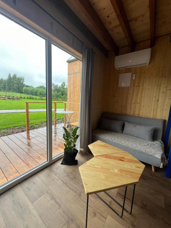 Balkón nebo terasa v ubytování Morska 2K